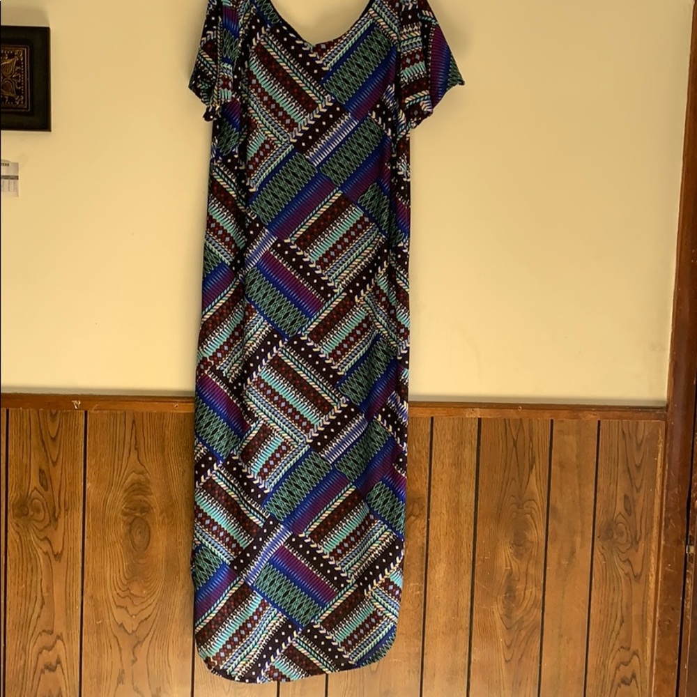 Dashiki Maxi Dress